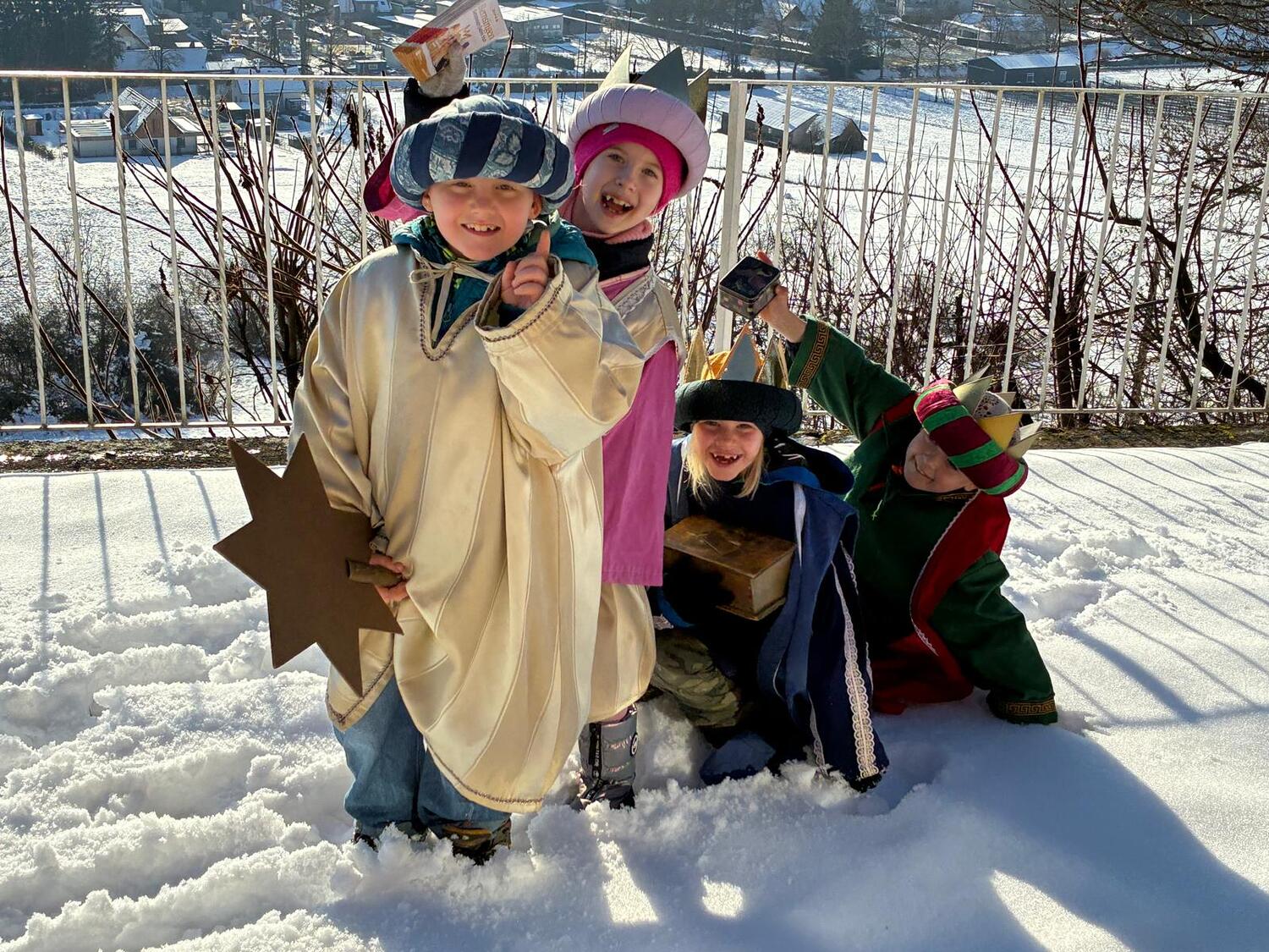 Sternsingeraktion 2025/26 / Michaela Moser Mit Spaß dabei