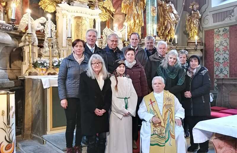 85. Geburtstag Pater Bernhard / Loretta Kain