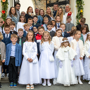 Wir feierten in Peggau das Fest der Erstkommunion