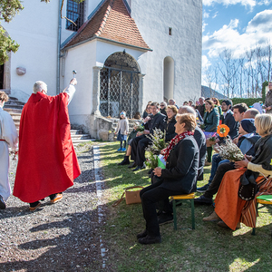 Palmsonntag 2022 am Kirchberg von Deutschfeistritz